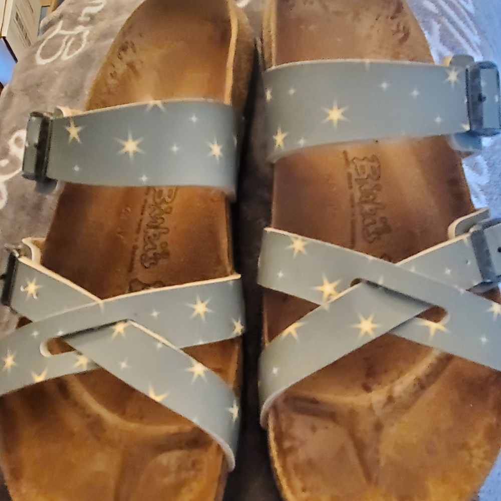 Birkenstock Starry Sky Sandals - Gray - Picture 2 of 4